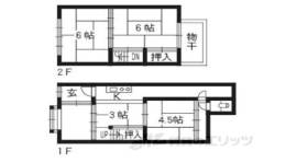 松竹町店舗間取り図面