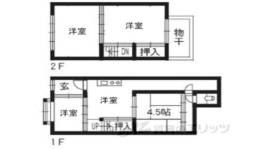松竹町店舗間取り図面