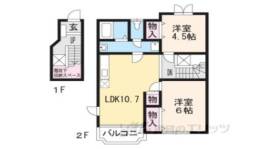 アウローラ比叡１間取り図面