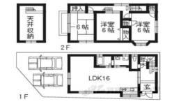 貸家間取り図面