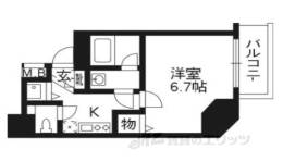 アスヴェル京都西京極102間取り図面