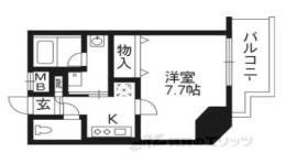 アスヴェル京都西京極間取り図面
