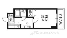 ライオンズマンション四条烏丸間取り図面