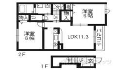 レフィナード間取り図面