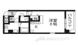 エイペックス京都東山三条間取り図面