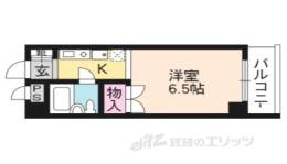 ロイヤルパレス百万遍間取り図面
