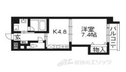 フロリアール一乗寺間取り図面