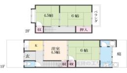貸家間取り図面