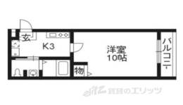フラッティ西本願寺間取り図面