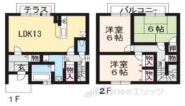 貸家間取り図面