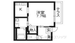 ウィスタリア泉涌寺間取り図面