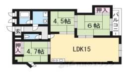コーポシェル間取り図面