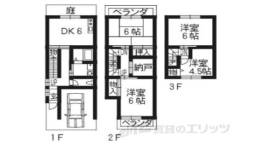 貸家間取り図面