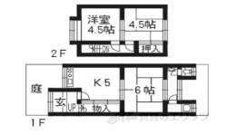 貸家間取り図面