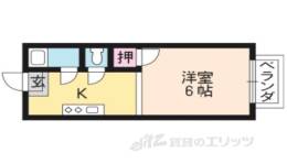 コーポヤシキ間取り図面