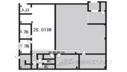 田辺５番地テナント間取り図面