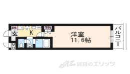 ベルセゾン京都駅前間取り図面