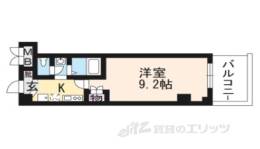 ベルセゾン京都駅前間取り図面