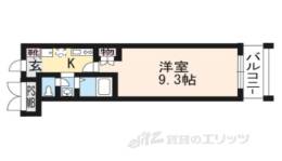 ベルセゾン京都駅前間取り図面