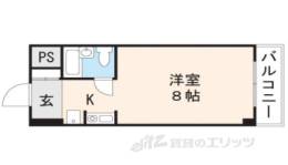 チコーベルメゾン札ノ辻２間取り図面