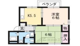 ラパ下阪本Ａ棟間取り図面