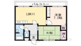 レイティー西大津３号館間取り図面