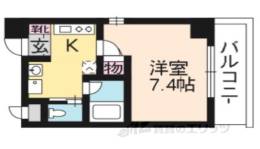 ＢｅｌｌｅＶｉｌｌｅ千本今出川間取り図面