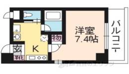 ＢｅｌｌｅＶｉｌｌｅ千本今出川間取り図面