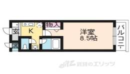 グロリアス深草間取り図面