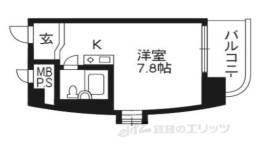朝日プラザ鴨川２間取り図面