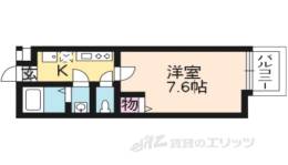 フラッティ四条大宮２間取り図面