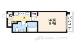 グランドパレス西院　西館間取り図面