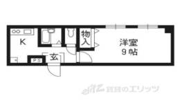 洛北松柏間取り図面