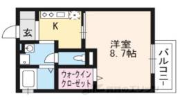 レヴールメゾン紫竹間取り図面
