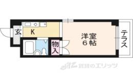 シャンブル宝ヶ池間取り図面