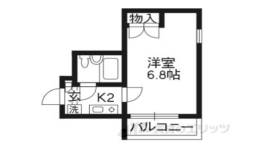 五条若宮ハイツ間取り図面
