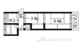 パルフェ山科間取り図面