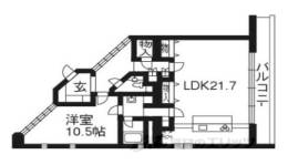 ＳＣＨＥＷＡＬＢＥ西棟間取り図面