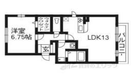リビングタウン木津川Ａ棟間取り図面