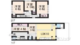 貸家間取り図面