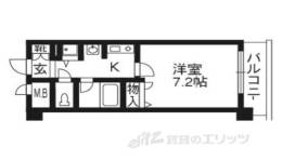 ベラジオ五条烏丸間取り図面