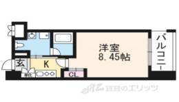 レジディア洛北間取り図面