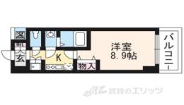 Ｙ’ｓ　Ｆｌａｔｓ西陣間取り図面