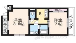 Ｌａ・ｖｉｌｌａ・ｄｅ・ｒｅｖｅ柊　西棟間取り図面