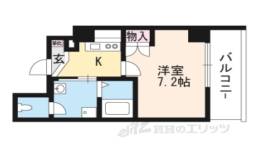 マインズ・コム四条大宮間取り図面