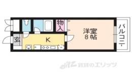 珠光ビル四条大宮間取り図面