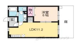 クレール北野Ｃ棟間取り図面