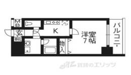 アスヴェル京都外大前間取り図面