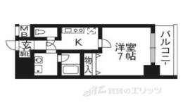 アスヴェル京都外大前間取り図面