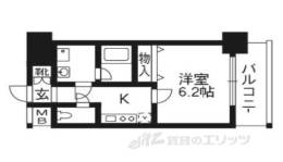 アスヴェル京都外大前間取り図面